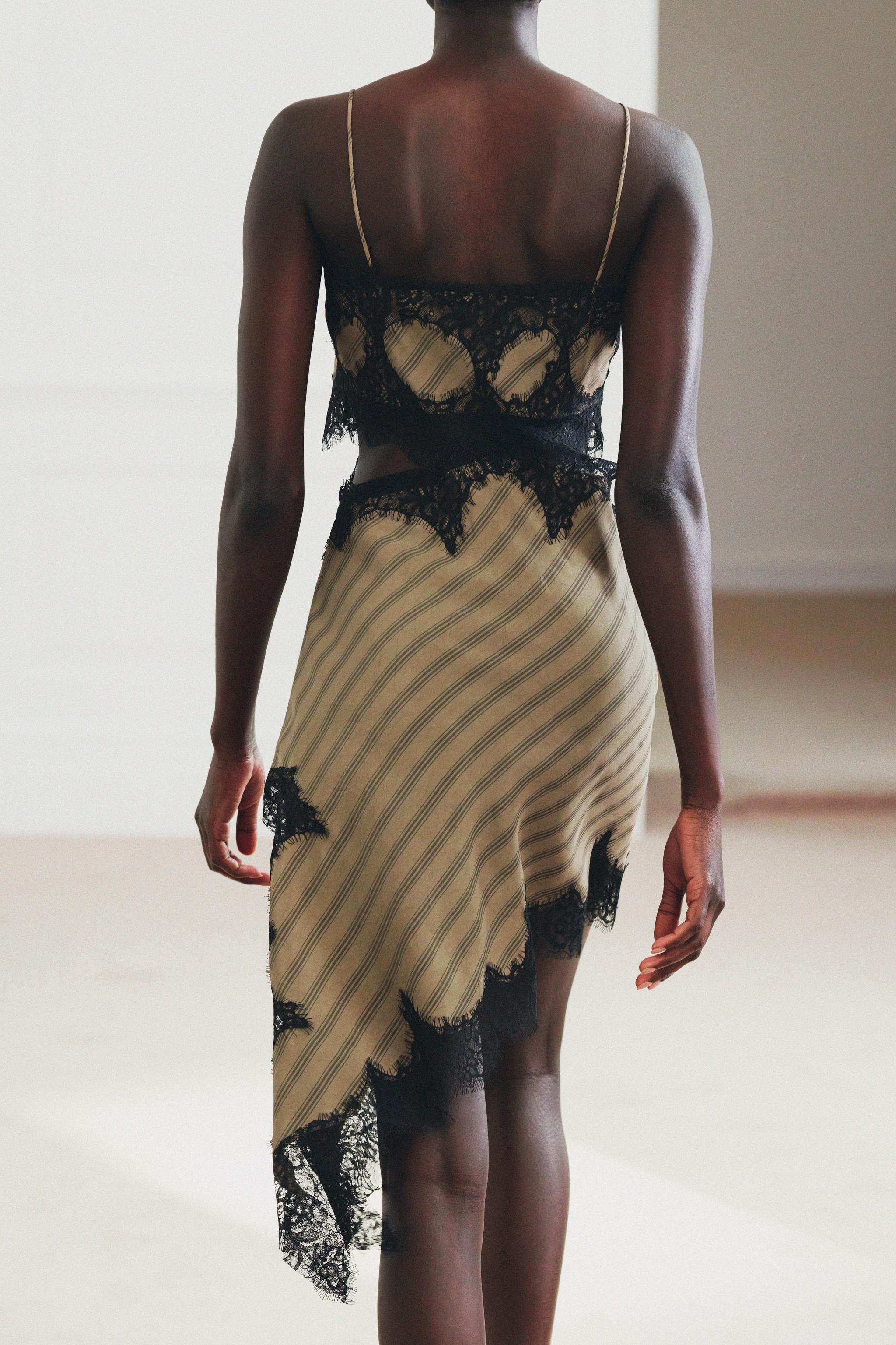 ZW COLLECTION CUT-OUT SLIP DRESS
